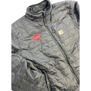 Carhartt Rain Defender Relaxed Fit Insulated Jacket 3XL Black Nylon OJ2208-M